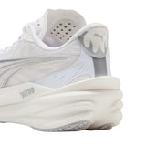 Tenis Puma Running Deviate NITRO 4 Blanco Beige Mujer