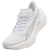 Tenis Puma Running Deviate NITRO 4 Blanco Beige Mujer