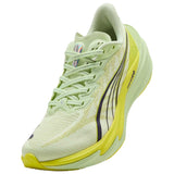 Tenis Puma Running Deviate NITRO 4 Amarillo Negro Mujer