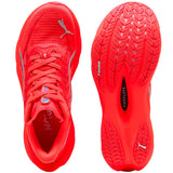 Tenis Puma Deviate NITRO™ 4 Rojo Plata Mujer