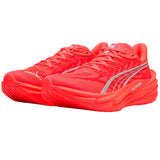 Tenis Puma Deviate NITRO™ 4 Rojo Plata Mujer