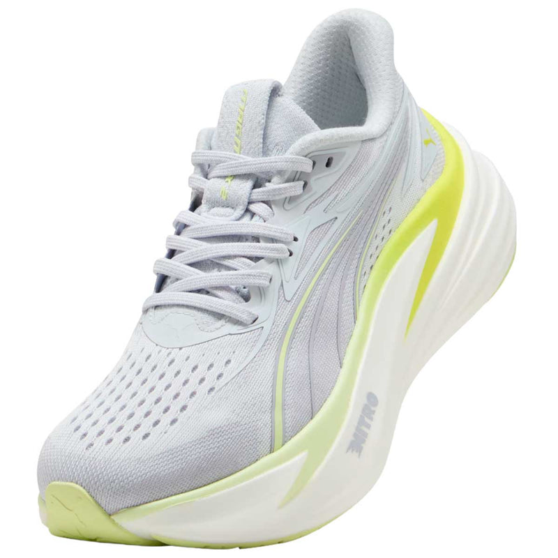 Puma Sneakers Tenis Puma Gris Con Amarillo Tenis Puma Foreverrun Mujer Gold Moon-White Running Emotion