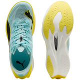 Tenis Puma Deviate NITRO™ Elite 4 Azul Amarillo Mujer