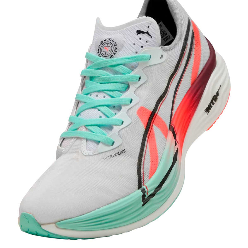Tenis Puma DEVIATE NITRO ELITE 3 HYROX Blanco Hombre
