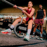 Tenis Puma DEVIATE NITRO ELITE 3 HYROX Blanco Mujer