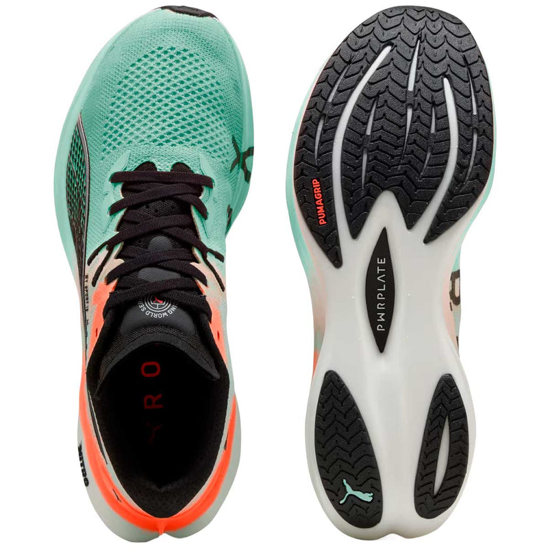 Tenis Puma Deviate NITRO 3 Hyrox Menta Hombre