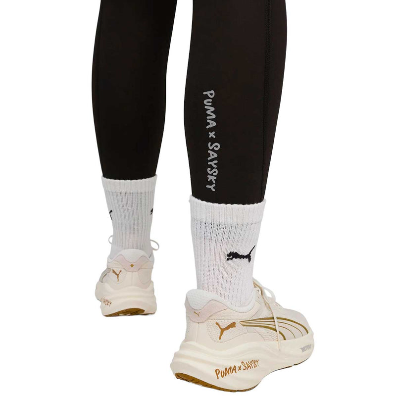 Tenis Running Magnify NITRO 3 Puma X Saysky Beige Mujer