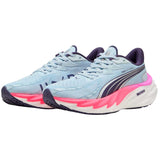Tenis Velocity NITRO 4 PUMA x HYROX Celeste Mujer