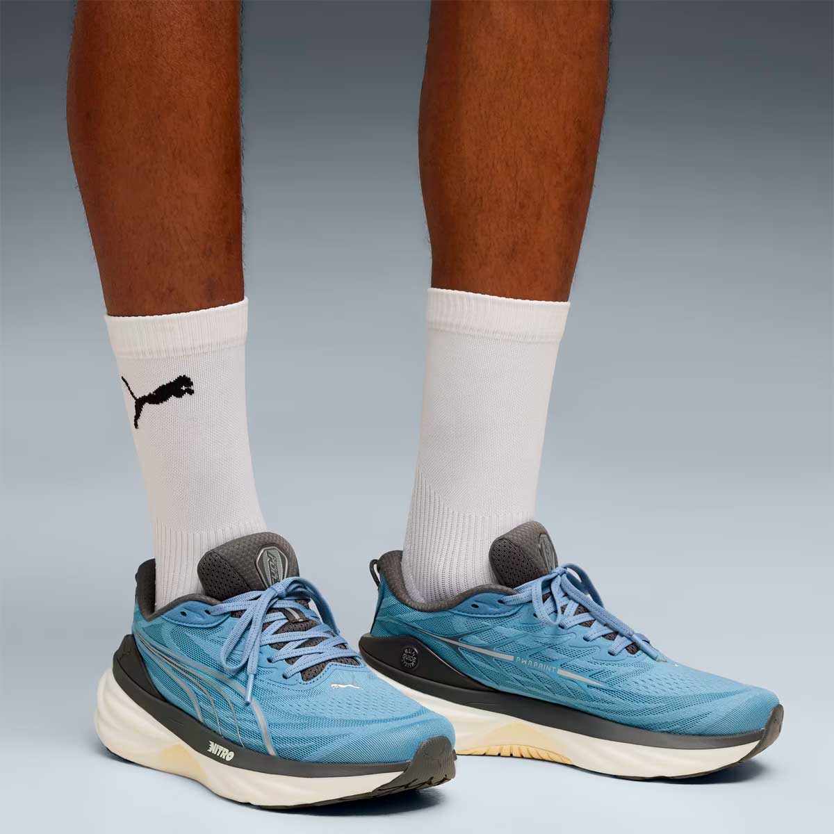 Tenis Puma ForeverRun NITRO™ 3 Azul Gris Hombre