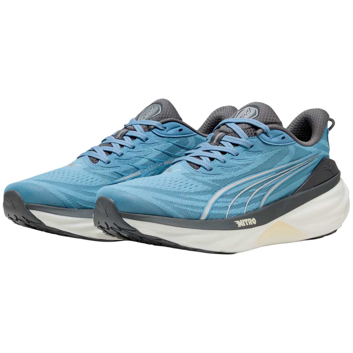 Tenis Puma ForeverRun NITRO™ 3 Azul Gris Hombre