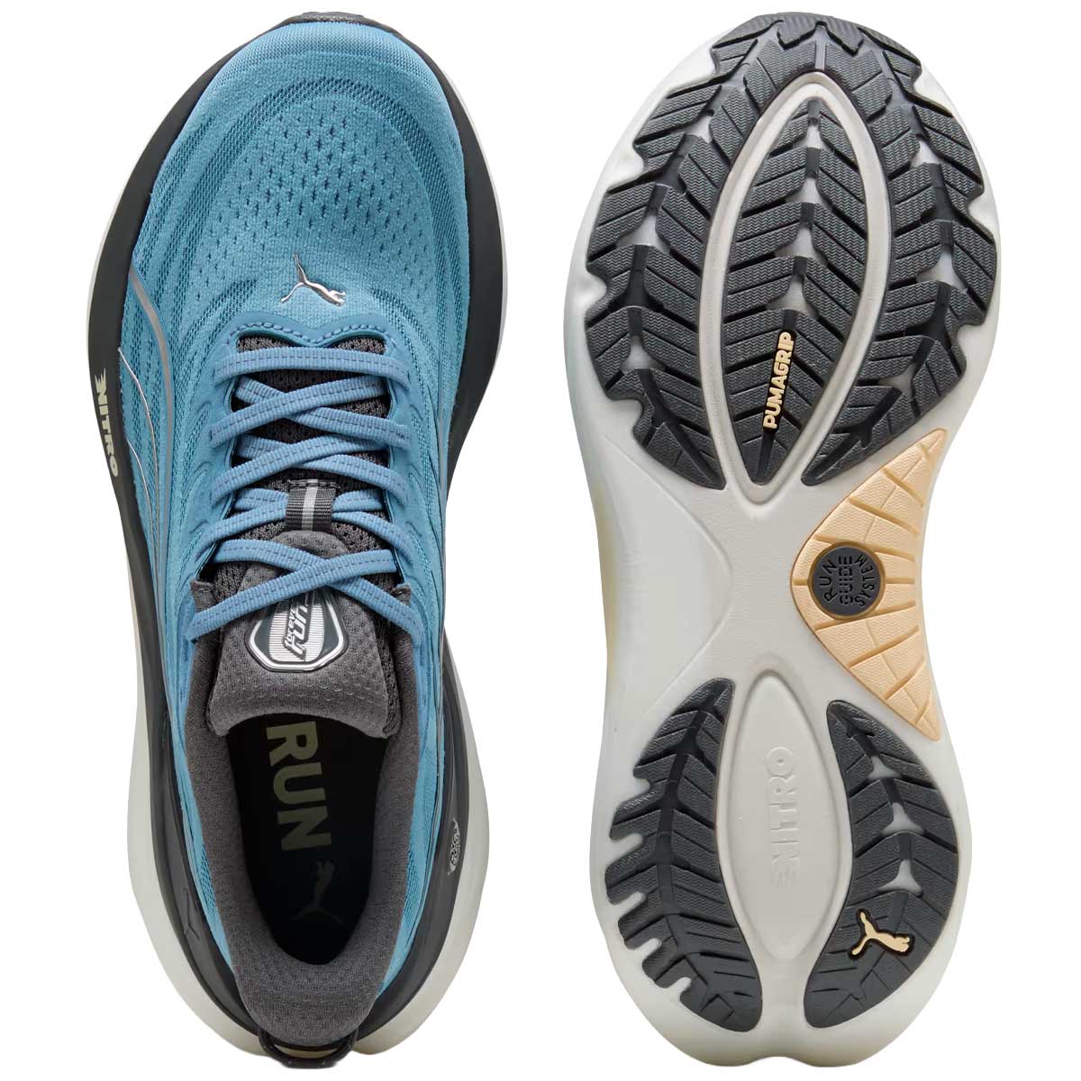 Tenis Puma ForeverRun NITRO™ 3 Azul Gris Hombre