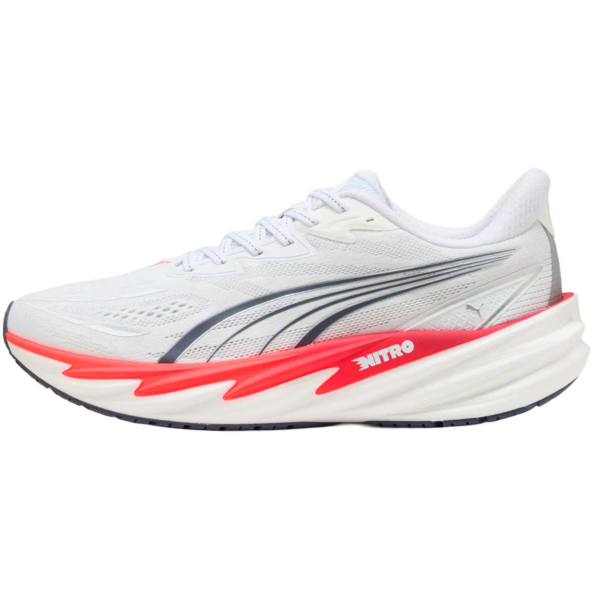 Tenis Puma Velocity NITRO™ 5 Blanco Rojo Hombre