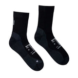 Calceta Deportiva Satisfy Merino Nylon Tube Negro Unisex