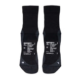 Calceta Deportiva Satisfy Merino Nylon Tube Negro Unisex