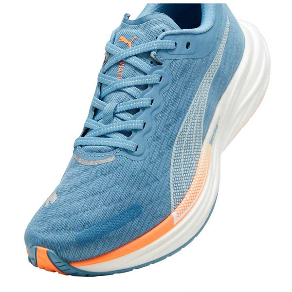 Tenis Puma DEVIATE NITRO 2 Azul Citrus Hombre