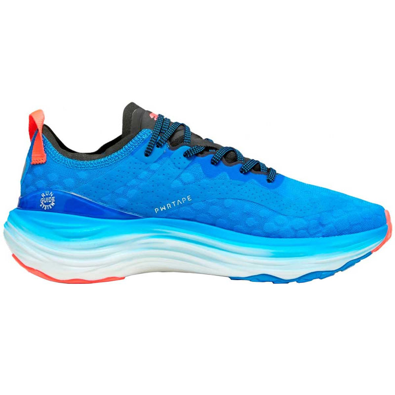 Tenis Puma FOREVER RUN NITRO Azul Naranja Hombre