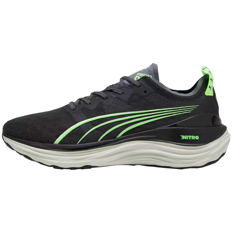 Tenis Puma FOREVER RUN NITRO Negro Verde Hombre