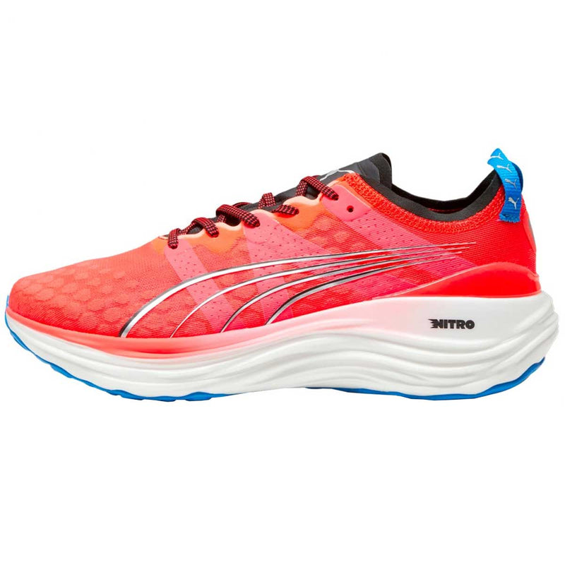 Tenis puma 2025 azul y rosa