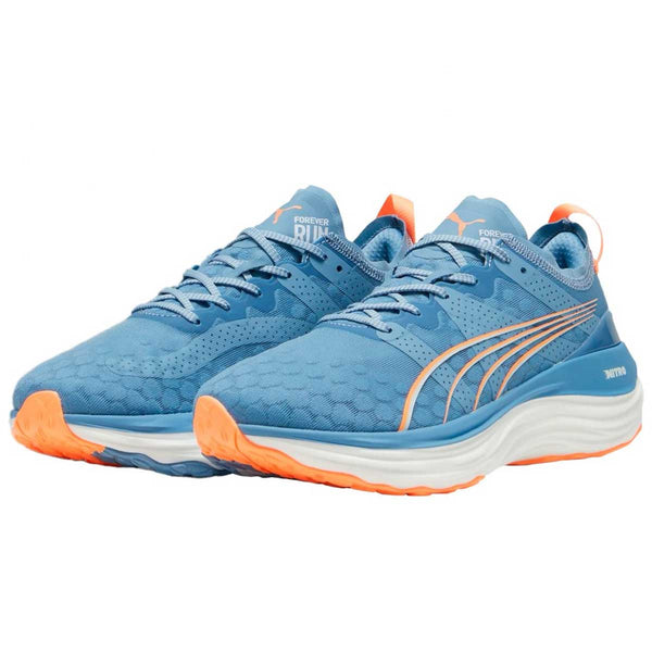 Tenis Puma FOREVER RUN NITRO Azul Citrus Hombre