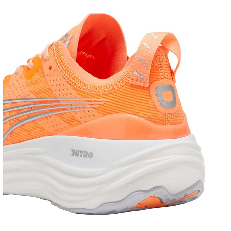 Tenis Puma FOREVER RUN NITRO Naranja Blanco Mujer