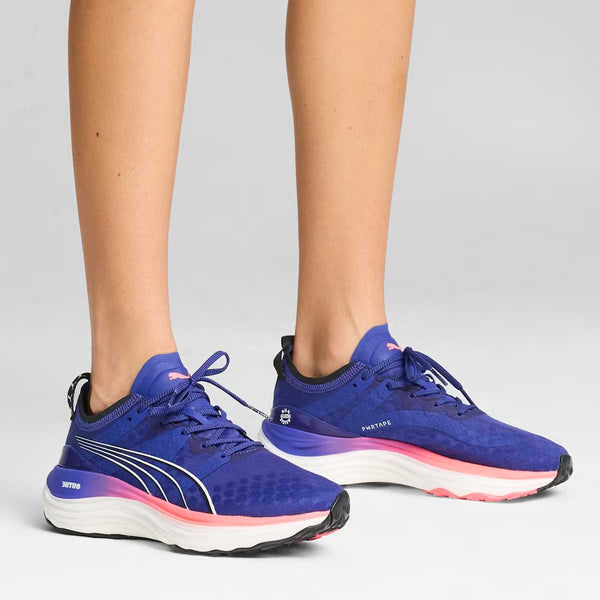 Tenis Puma FOREVERRUN NITRO Azul Mujer