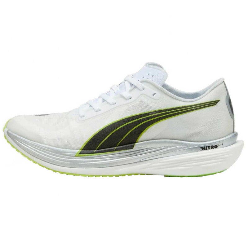 Tenis Puma DEVIATE NITRO ELITE Blanco Lima Hombre