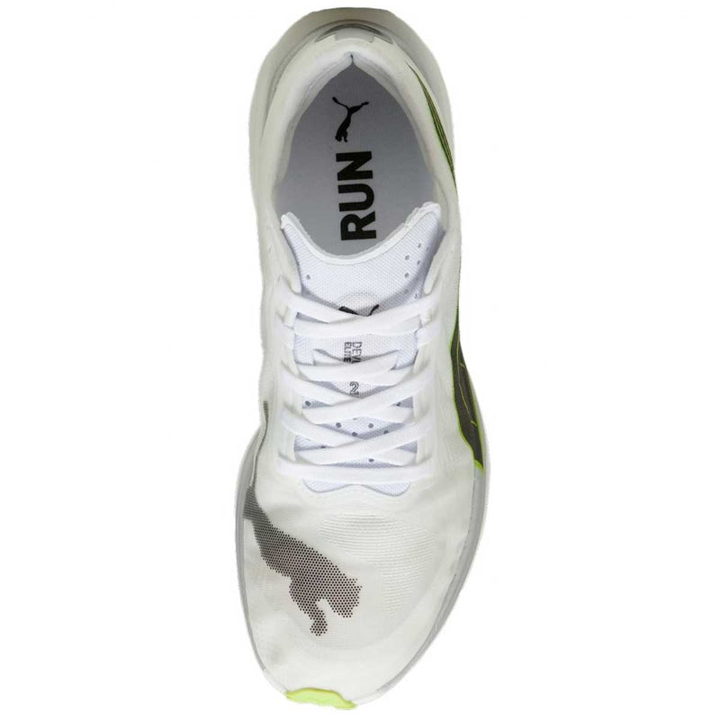 Tenis Puma DEVIATE NITRO ELITE Blanco Lima Hombre