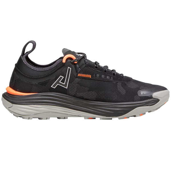 Tenis Puma VOYAGE NITRO 3 GTX Negro Naranja Hombre