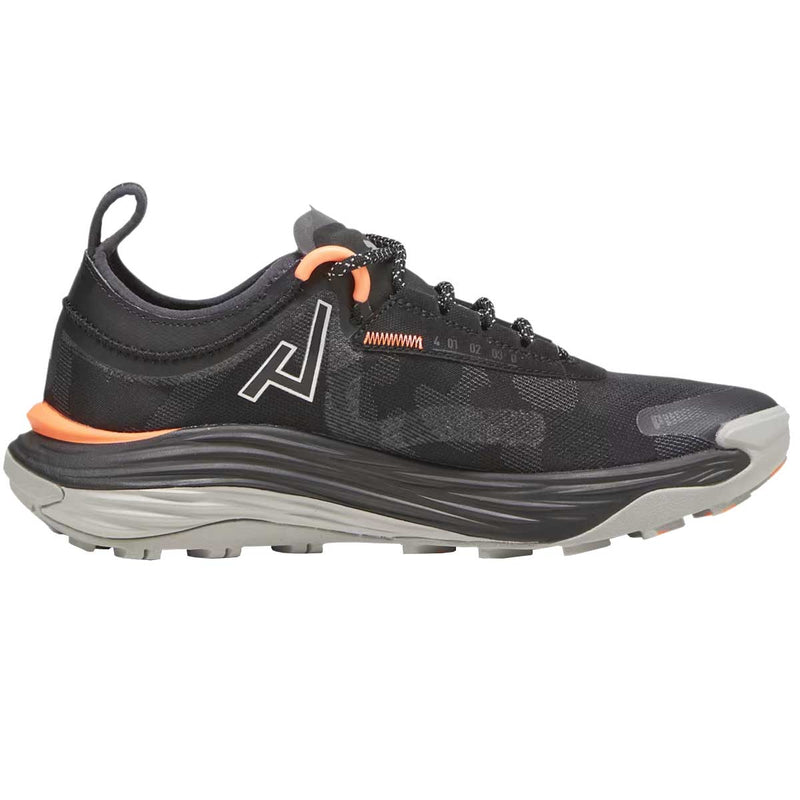 Tenis Puma VOYAGE NITRO 3 GTX Negro Naranja Mujer