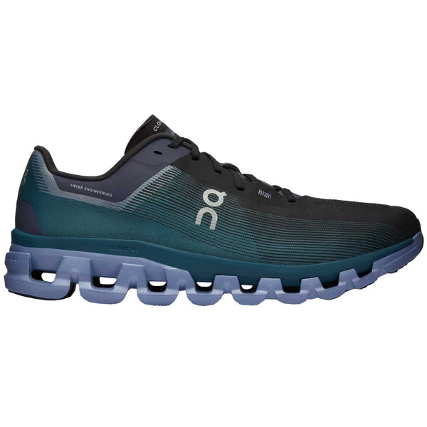 Tenis On Running CLOUDFLOW 4 Negro Tormenta Hombre