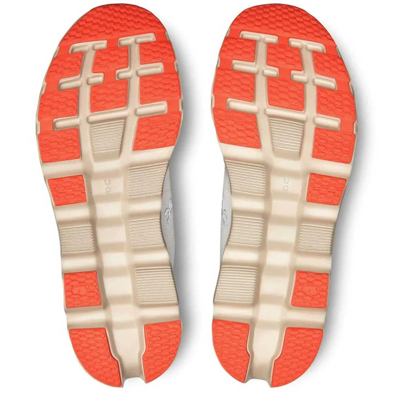 Tenis On Running CLOUD STRATUS 3 Blanco Naranja Hombre