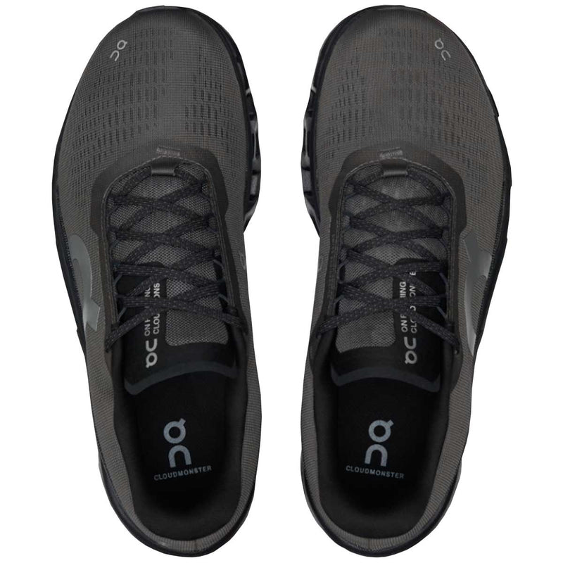 Tenis On CLOUDMONSTER 2 Negro Gris Hombre