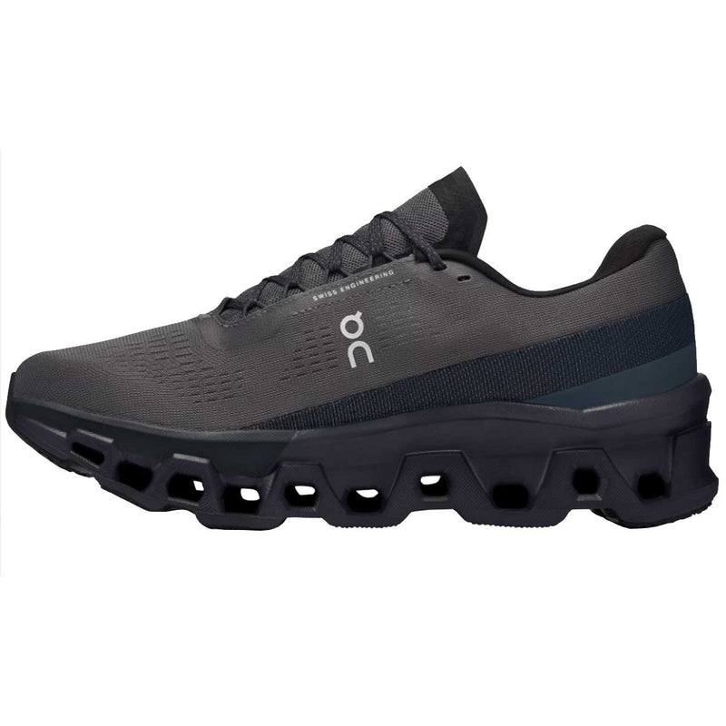 Tenis On CLOUDMONSTER 2 Negro Gris Hombre