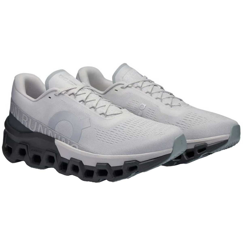 Tenis On CLOUDMONSTER 2 Blanco Gris Hombre