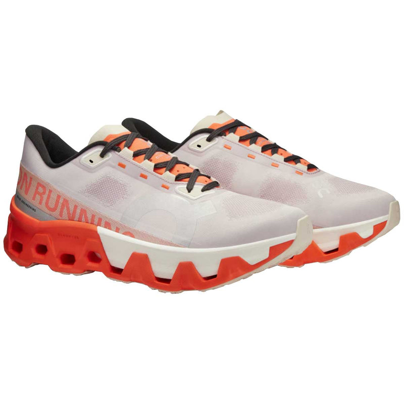 Tenis On CLOUDMONSTER HYPER Blanco Naranja Hombre