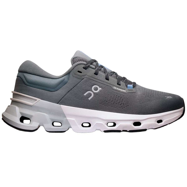 Tenis On Cloudflyer 5 Running Gris Blanco Hombre