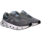 Tenis On Cloudflyer 5 Running Gris Blanco Hombre