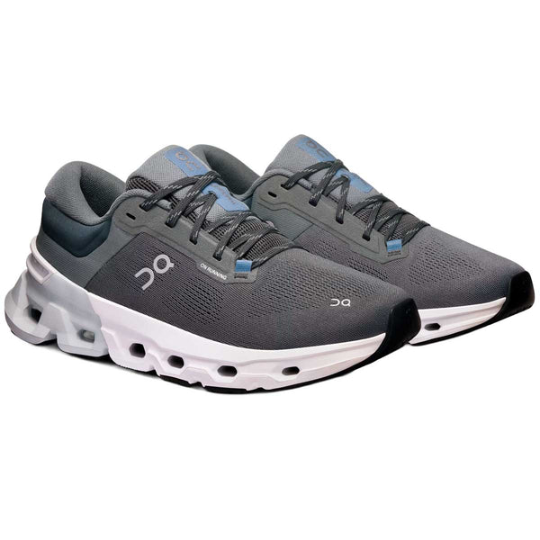 Tenis On Cloudflyer 5 Running Gris Blanco Hombre