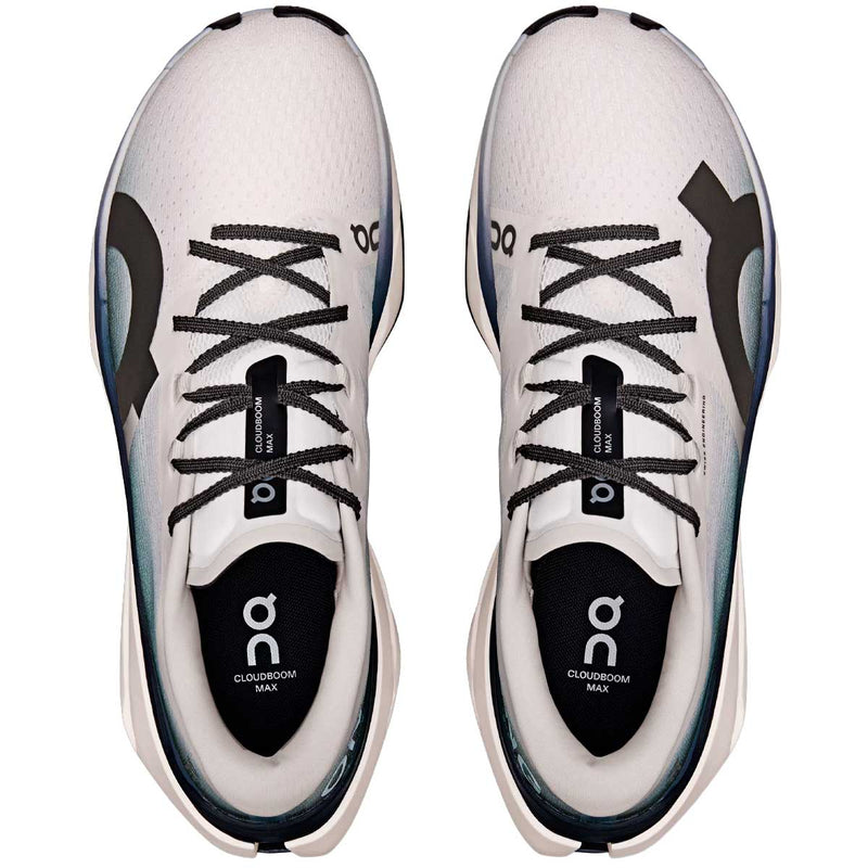 Tenis On Cloudboom Max Running Blanco Negro Hombre