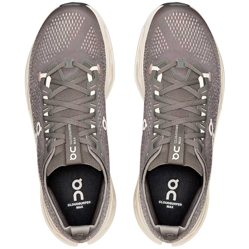 Tenis On CLOUDSURFER MAX Running Gris Beige Hombre