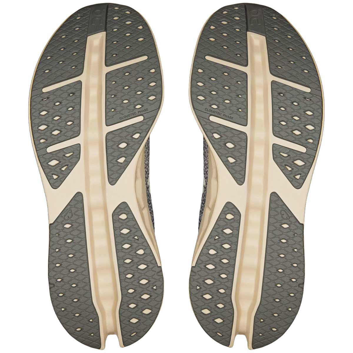 Tenis On CLOUDSURFER MAX Running Gris Beige Hombre