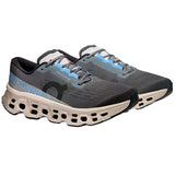 Tenis On CLOUDMONSTER 3 Running Gris Beige Hombre