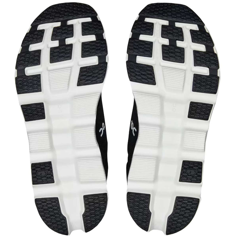 Tenis On Running CLOUDSTRATUS 3 Negro Blanco Mujer
