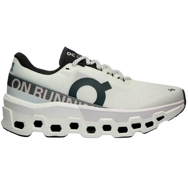 Tenis ON CLOUDMONSTER Blanco Negro Mujer