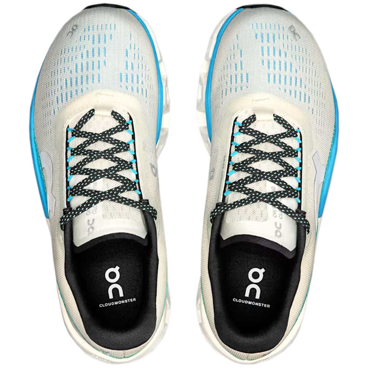 Tenis ON CLOUDMONSTER Blanco Celeste Mujer