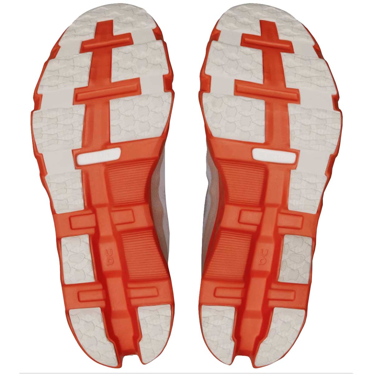 Tenis On CLOUDMONSTER HYPER Blanco Naranja Unisex