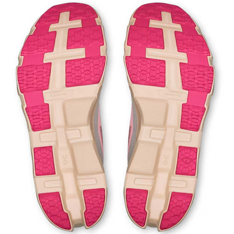 Tenis ON CLOUDMONSTER HYPER Beige Rojo Mujer