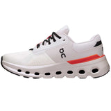 Tenis Running On CLOUDRUNNER 2 Blanco Naranja Mujer