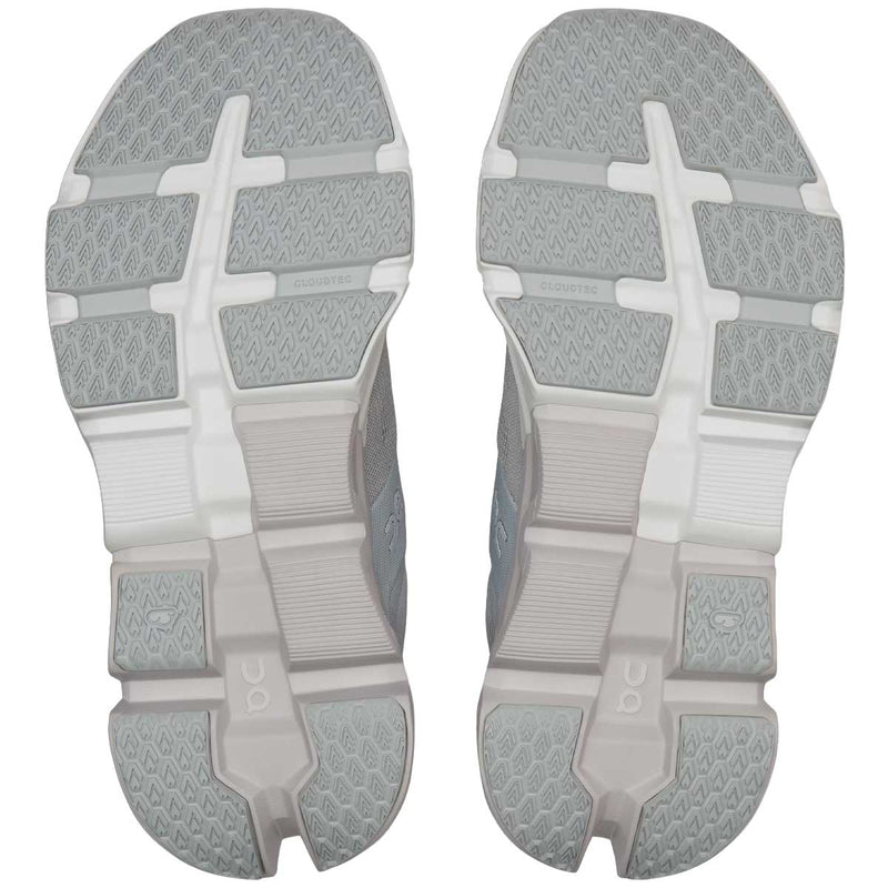 Tenis On Cloudflyer 5 Running Gris Blanco Mujer