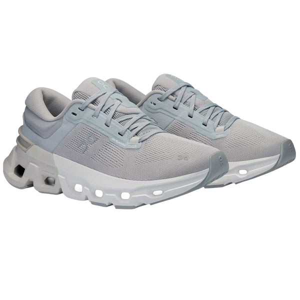 Tenis On Cloudflyer 5 Running Gris Blanco Mujer